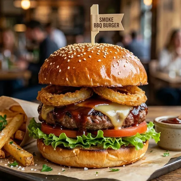 Smoke BBQ Burger