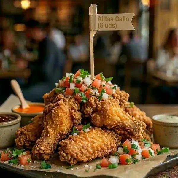 Alitas Gallo (6 uds)