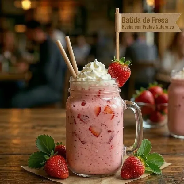 Batida de Fresa